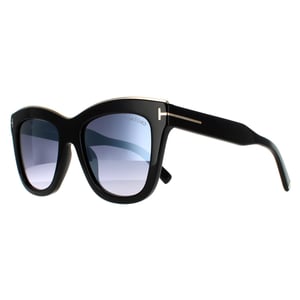 Tom Ford Square Womens Schwarz Grau Gradient