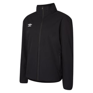 Umbro Herren Club Essential Bonded Jacke (Schwarz/Weiß)