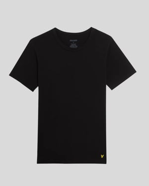 Lyle & Scott � Basic-T-Shirt im 3er-Pack, Schwarz