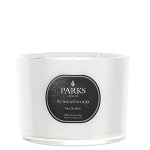 FEU DE BOIS KERZE, 3 DOCHTE 380G