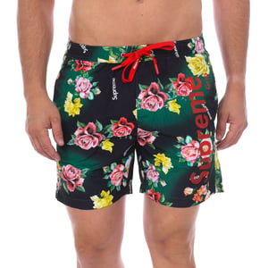 Herren Boxer-Badeanzug Rosendruck CM-30065-BP