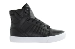 Supra Skytop Black/White Black Herren Trainer