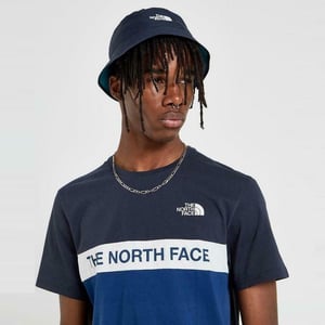The North Face Herren gewebt Farbe Block T Shirt blau