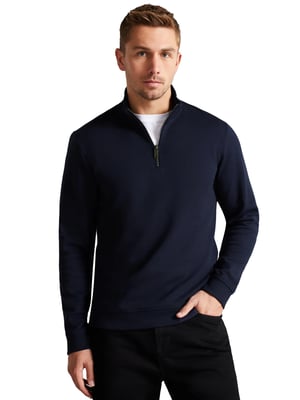 Ted Baker | Mens Half Zip Trichter Hals Schweiß - Antram