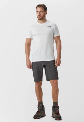 The North Face Mens SS einfache Kuppel T Shirt weiß