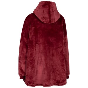 Trespass Unisex Erwachsene Gemütlichkeit Oversized Hoodie Blanket (Dark Cherry)