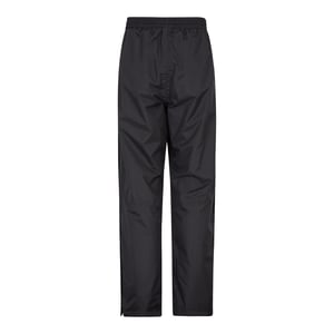 Mountain Warehouse Womens/Ladies Downpour Waterproof Trousers (Schwarz)