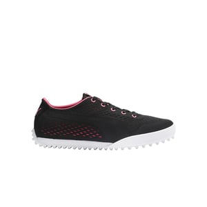 Puma Monolith Katze Em Golf Schnüre-up Schwarze Synthetik-Womens Trainer 192988 02