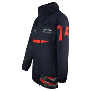 Puma Red Bull Racing RCT Long Sleeve Reißverschluss UP Navy Blue Herren Long Jacket 577760 01