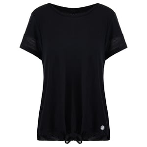 ASICS Logo Womens Black T-Shirt
