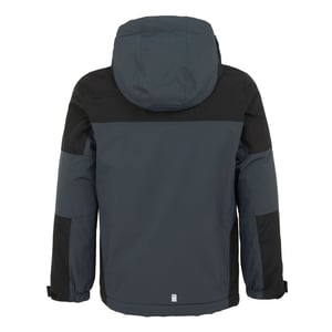Regatta - "Beamz IV" Jacke, wasserfest für Kinder (Mittelgrau/Schwarz)