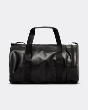 Einkaufen Für Fred Perry Tonal Classic Barrel Polyester Schwarz/Goldene Kreuztasche