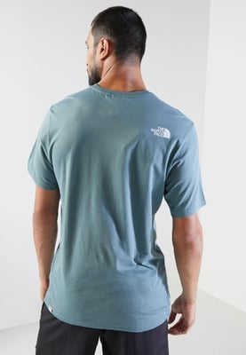 The North Face Mens T Shirt SS Easy Tee Sturm Blau