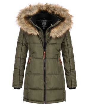 Geographical Norway Winterjacke Dunkelgrün