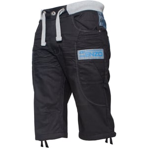 Elastische Herren-Denim-Shorts| Enzo Designer Menswear