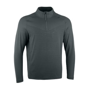 Nike - "Vapor" Oberteil mit halbem Reißverschluss für Herren (Dunkles Rauchgrau/Schwarz)