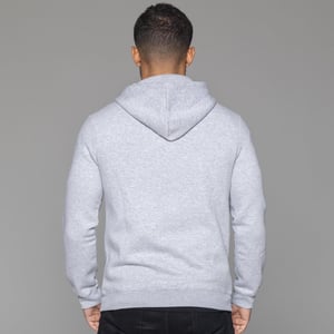 MYT Neue Herren Fleece Zip Up Hoodie Grau