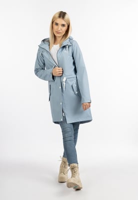ICEBOUND Regenmantel Damen Hellblau