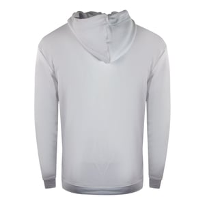 Cavalli Class Reverse Logo Weisser Kapuzenpullover