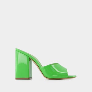 Holly Anja Pantoletten - Paris Texas - Kiwi - Leder