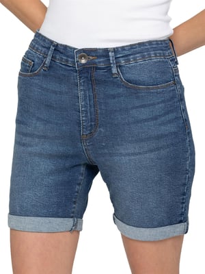 Enzo | Womens Skinny Denim Shorts