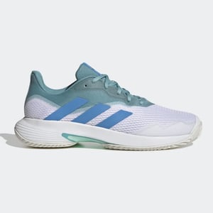 Adidas Courtjam Control Mens White Tennis Trainer