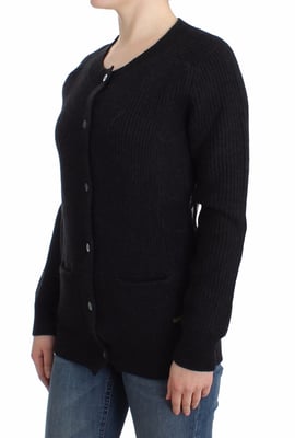 John Galliano Cardigan en laine noir pour femme