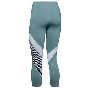 Under Armour Womens Rush geprägten Glanzernte Leggings eng 1351717 396