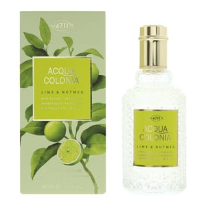 Acqua Colonia Lime & Nutmeg Eau De Cologne Splash & Spray 50 ml