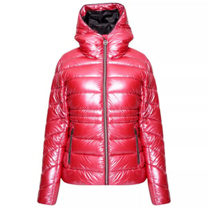 Dare 2B Womens/Ladies Reputable II Metallic Puffer Jacket (Earth Rose)
