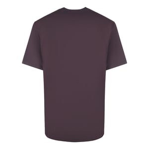 Braunes T-Shirt mit Amiri-Print und Logo