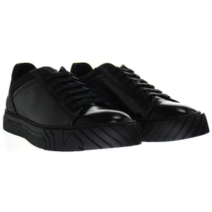 Emporio Armani Womens Black Trainer