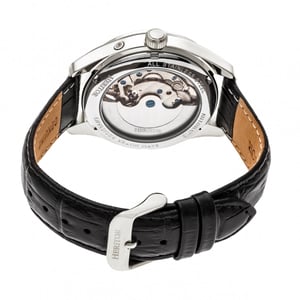 Heritor Automatik Sebastian Semi-Skelett Lederarmbanduhr