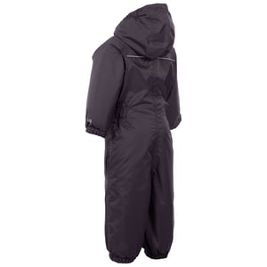 Trespass Baby Unisex Dripdrop gepolsterter wasserdichter Regenanzug (dunkelgrau)
