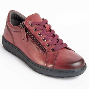 Purapiel Oxford-Schuh Ailina Bordeaux