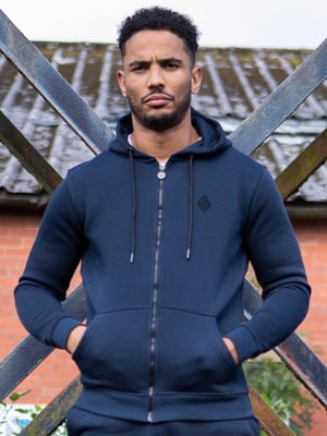 Herren Zip up Hoodie | Enzo Designer Herrenbekleidung