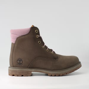 Timberland 6 Zoll Premium Navy Nubuck Leder Junioren Schnürstiefel A2F3U