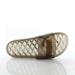 Puma x Rihanna Fenty Jelly Womens Black Sliders