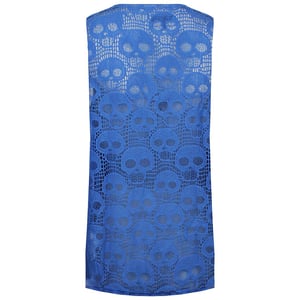 Vans von der Wand Damen hellblaues Oberteil aus der Wand