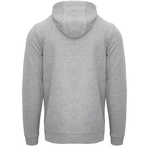 Aquascutum Aldis Emblem Logo Grauer Kapuzenpullover