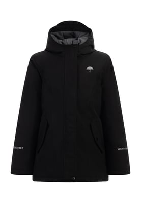 Schmuddelwedda Winterjacke Mädels schwarz