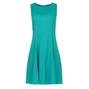 Cloche-Kleid in grüner Farbe