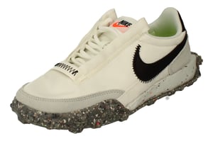 Nike Waffle Racer Crater Damen Weiß Turnschuhe