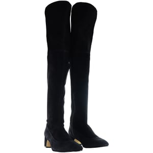 Ted Baker Ayannah Overknee-Stiefel für Damen, Schwarz