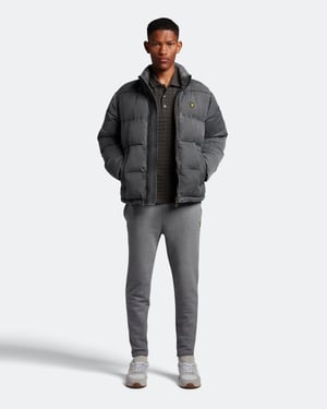 Lyle & Scott Argyle Polohemd in Grau