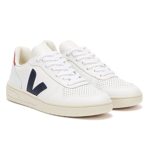 Veja V-10 Extra Weiß/Nautico/Pekin Damen Weiß Turnschuhe