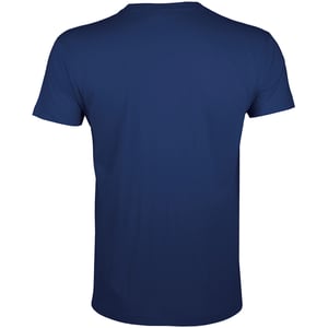 SOLS Herren Regent Slim Fit T-Shirt mit kurzen Ärmeln (French Navy)