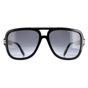 Marc Jacobs Aviator Herren Schwarz Dunkelgrau Gradient MARC 637/S