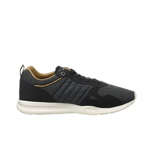 Le Coq Sportif Baskets LCS R600 2 Töne Herrenschwarze Trainer