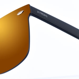 IRELAND Unisex-Sonnenbrille aus Nylon in runder Form
